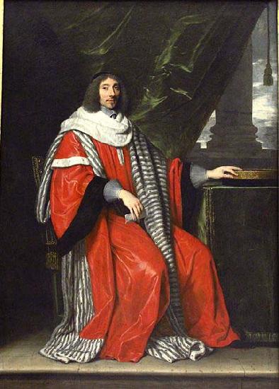 Philippe de Champaigne Jean-Antoine de Mesmes, president of Paris'Parliament.